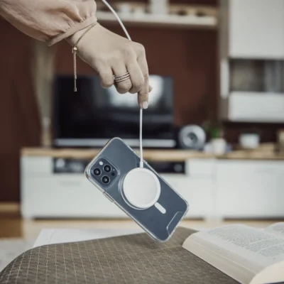 KARIKUES HAMA WIRELESS TURBO FAST CHARGE “MAGCHARGE FC15”, 15W, E BARDHË - Figura 4