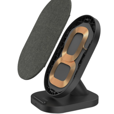 Karikues pa tela Hama "QI-FC10S-Fab", 10 W, i zi - Figura 3