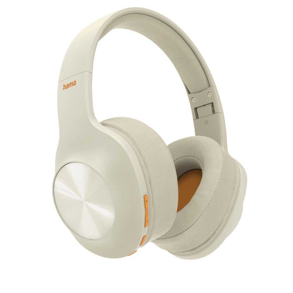 Kufje Hama “Spirit Calypso” Bluetooth®, të palosshme, bezhë/portokalli
